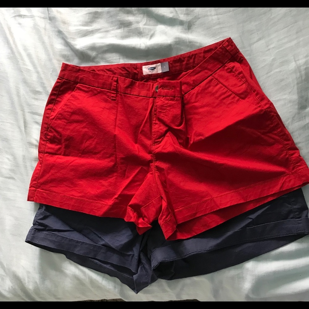 Two pairs of cotton shorts